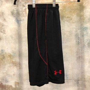 Black and Red Under Armour Shorts